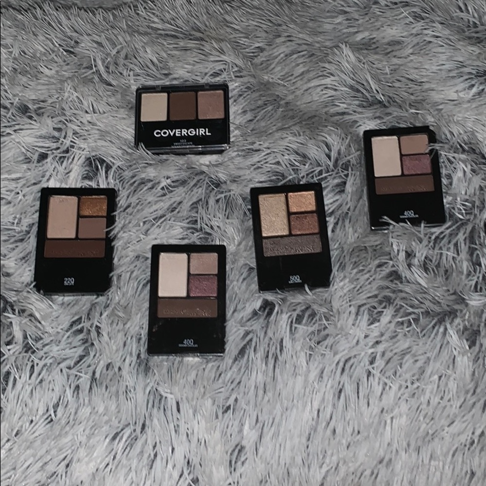 maybeline new york palettes 🎨 💄 +cover girl